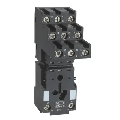 RXZE2S111M - Logic Style Socket Separated Termination - Schneider Electric