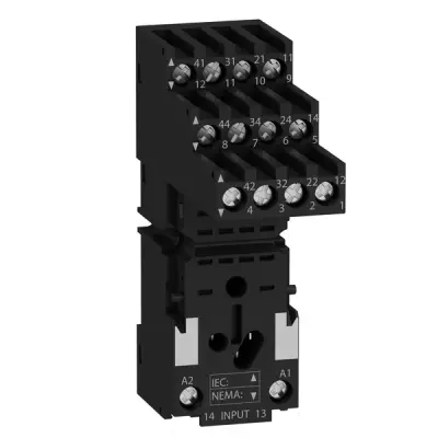 RXZE2S114M - Logic Style Socket Separated Termination - Schneider Electric