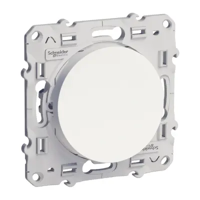 S520201 - Odace Switch White - Schneider Electric