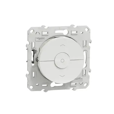 S520208 - Odace 3-position Rocker Switch 6a White - Schneider Electric