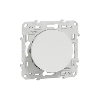 S520263 - Odace 2-way Switch W/loc.lamp White - Schneider Electric