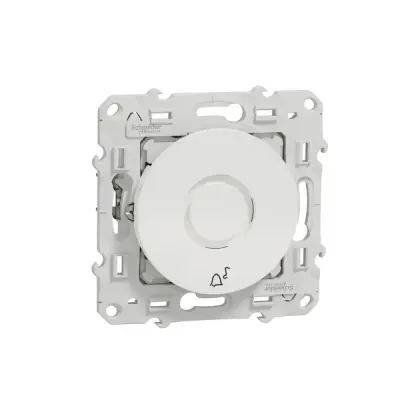 S520580 - Odace Electronic Doorbell White - Schneider Electric
