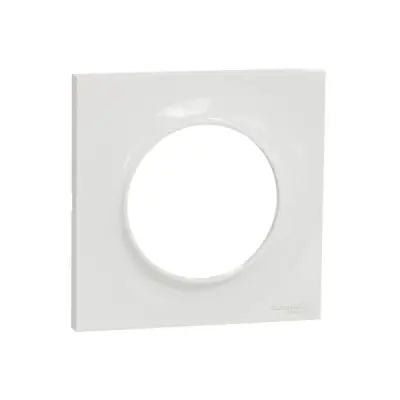 S520702 - Odc Styl 1-gang 71mm Hor/ver Frame White - Schneider Electric