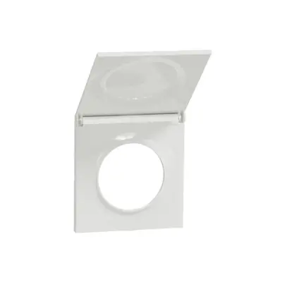 S520752 - Odace Styl 1-g Frame W/ Ip21 Cover White - Schneider Electric