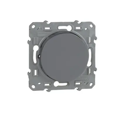 S530203 - Odace 2-way Switch Alum - Schneider Electric