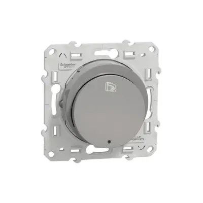 S530283 - Odace Keycard Switch W/ Led Alum - Schneider Electric