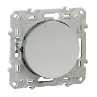 S53D206 - Odace Push-button Alum Diy - Schneider Electric