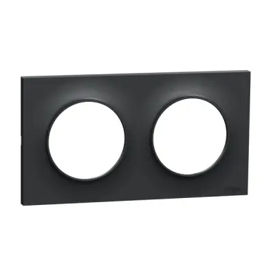 S540704 - 2g Outer Plate Styl Anthracite - Schneider Electric