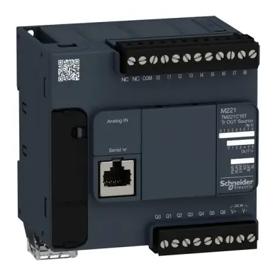 TM221C16T - Controller M221-24io Relay - Schneider Electric