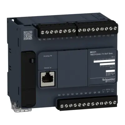 TM221C24U - Controller M221-24io Tr.npn - Schneider Electric