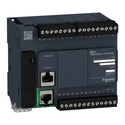 TM221CE24U - Controller M221-24io Tr.npn Ethernet - Schneider Electric