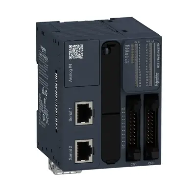 TM221M32TK - Controller M221-32io Tr.source Modular - Schneider Electric
