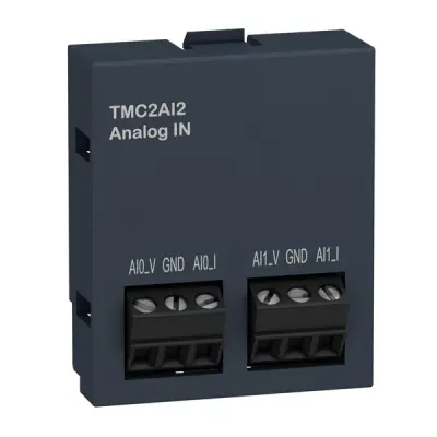 TMC2AI2 - Cartridge M221-2 Analog Inputs-i/o - Schneider Electric
