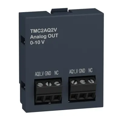 TMC2AQ2V - Cartridge M221-2 Analog Voltage Output - Schneider Electric