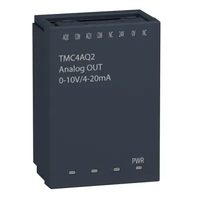 TMC4AQ2 - Cartridge M241-2 Analog Outputs - Schneider Electric