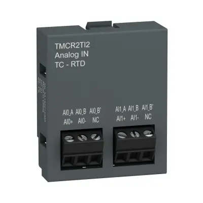 TMCR2TI2 - Cartridge 2 Temperature Inputs - Schneider Electric
