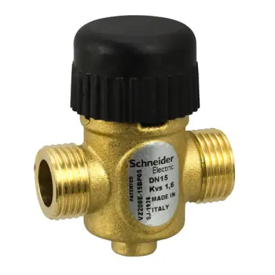 VZ219E-15BP06 - Linear Zone Valve 2 Way External Thread - Schneider Electric