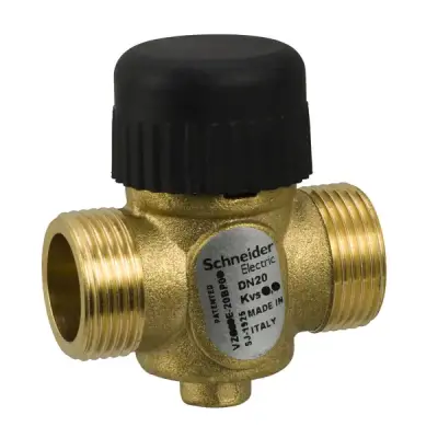 VZ219E-20BP09 - Linear Zone Valve 2 Way External Thread - Schneider Electric