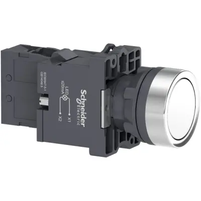 XA2EW31M1 - Ipb,220vac.white,1no - Schneider Electric