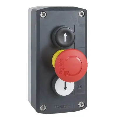 XALD328 - 3 Push Buttons Cont. Box - Schneider Electric