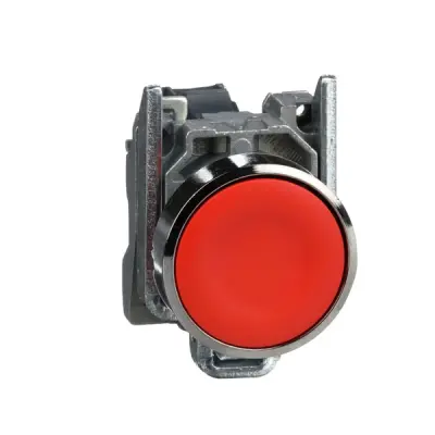 XB4BA42 - Pushbutton - Schneider Electric