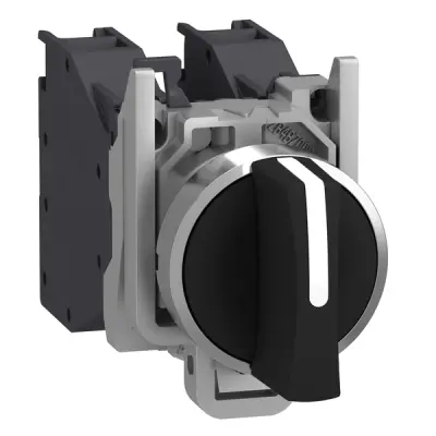 XB4BD53GEX - Aex Selec. Switch 3 Pos. Spring Return - Schneider Electric