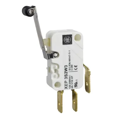 XEP3S1W2B529 - Limit Switch Miniature Roller Lever - Schneider Electric