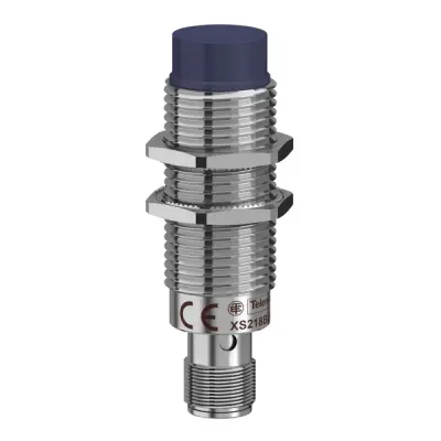 XS218BLNAM12 - Inductive Sensor M18 L64mm-sn8mm-m12 - Schneider Electric