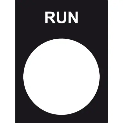 ZB2BY2334 - Legend Plate - Schneider Electric