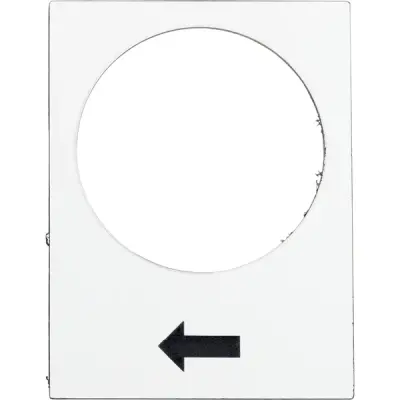 ZB2BY4901 - Legend Plate - Schneider Electric