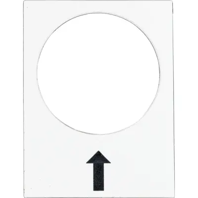 ZB2BY4907 - Legend Plate - Schneider Electric