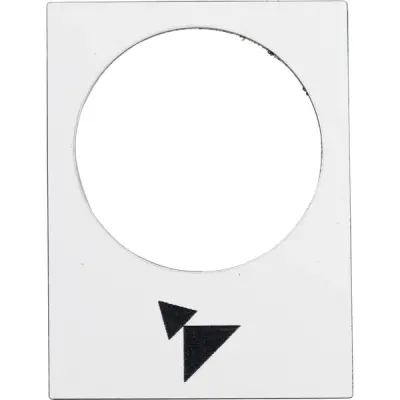 ZB2BY4915 - Legend Plate - Schneider Electric