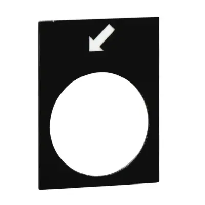 ZB2BY4935 - Legend Plate - Schneider Electric