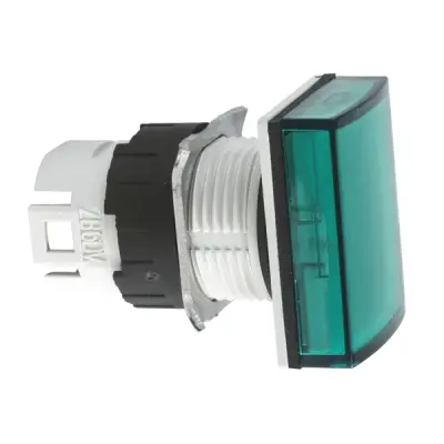 ZB6DV3 - Rect. Pilot Light Green - Schneider Electric