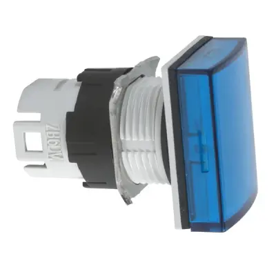 ZB6DV6 - Rect. Pilot Light Blue - Schneider Electric