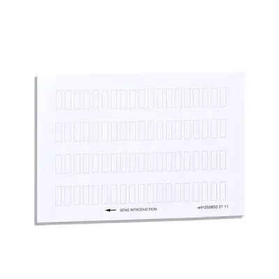 ZBY4100 - Legend Plates Sheet - Schneider Electric