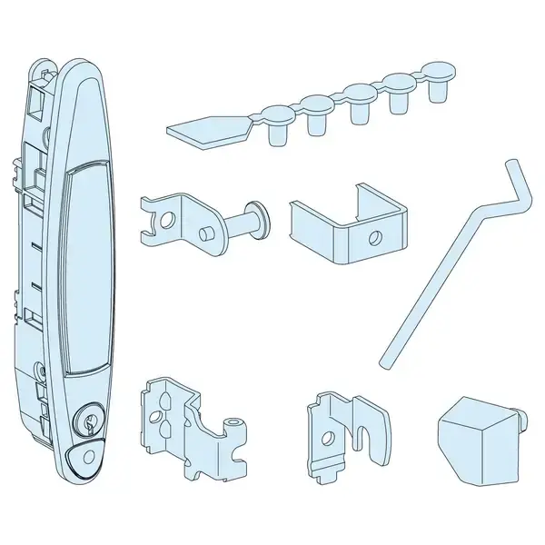 Schneider Electric - 01032 - IP30 CLOSING ACCESS.SYST.G>24M - 1