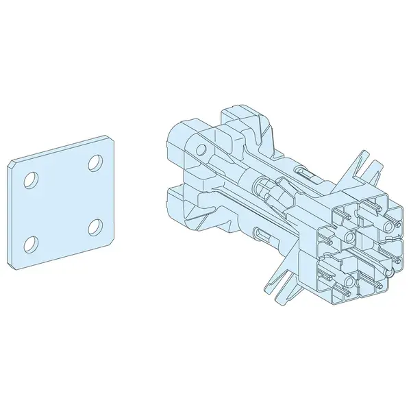 Schneider Electric - 08383 - IP55 SQUARE COMBINATION K - 1