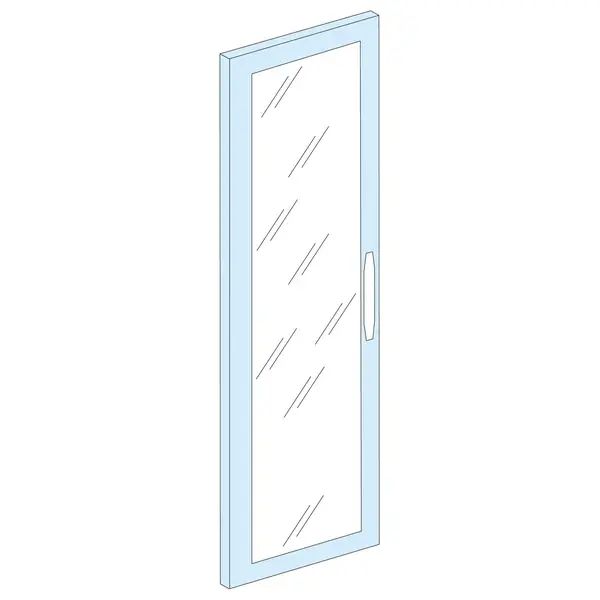 Schneider Electric - 08534 - IP30 TRANSPARENT DOOR W40 - 1