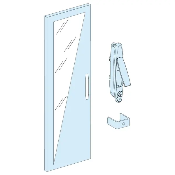 Schneider Electric - 08544 - IP55 TRANSPARENT DOOR W40 - 1