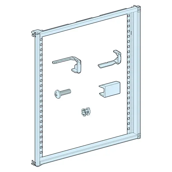 Schneider Electric - 08562 - 12M HINGED FRONT PLATE SUP.FRAME W650 - 1