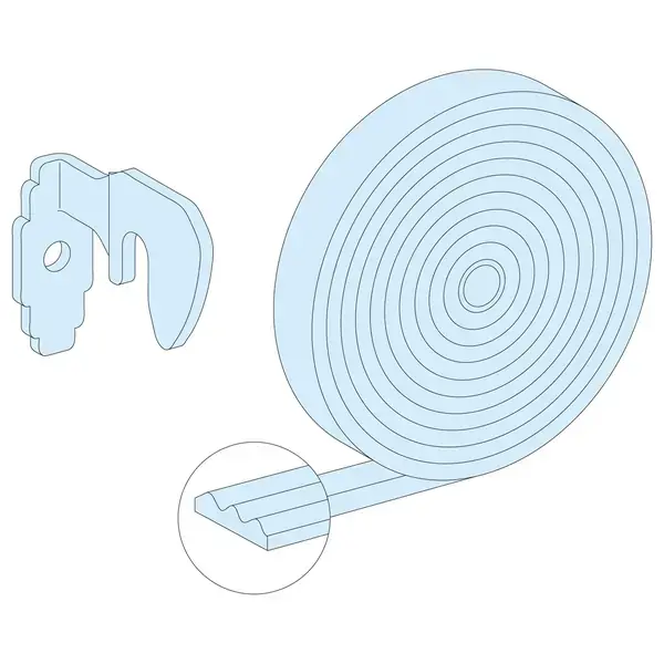 Schneider Electric - 08841 - IP43 DOOR GASKET L5300 PRISMA G - 1