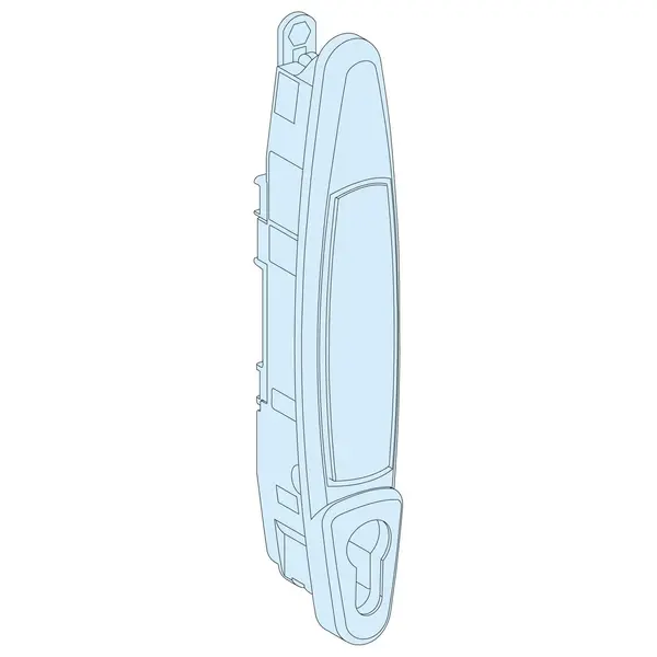Schneider Electric - 08932 - EURO HANDLE WITHOUT INSER - 1