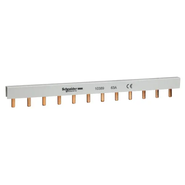 Schneider Electric - 10389 - COMB BUSBAR 2X10MM2 12 MOD. 2P - 1