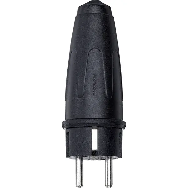 Schneider Electric - 122051 - All-rubber SCHUKO plug - 1