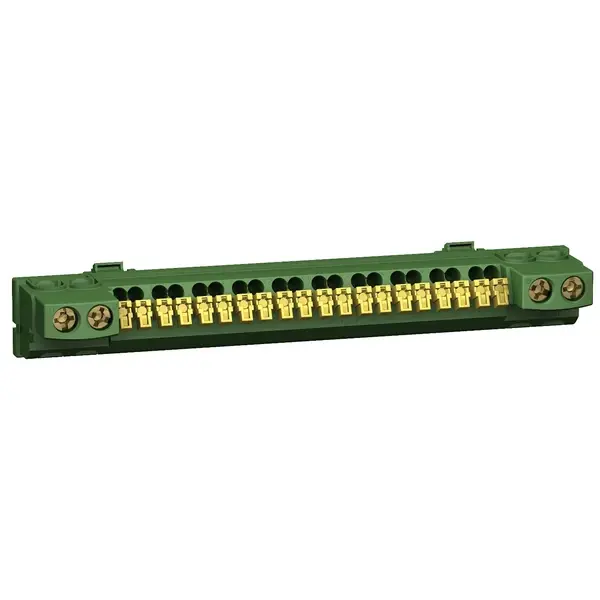 Schneider Electric - 13410 - Earth Terminal Block 24 holes - 1