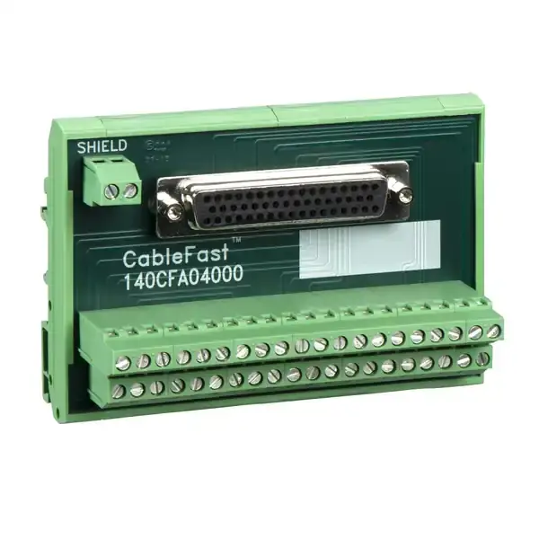 Schneider Electric - 140CFA04000 - UNIV WIRING BLOCK STR THR U - 1