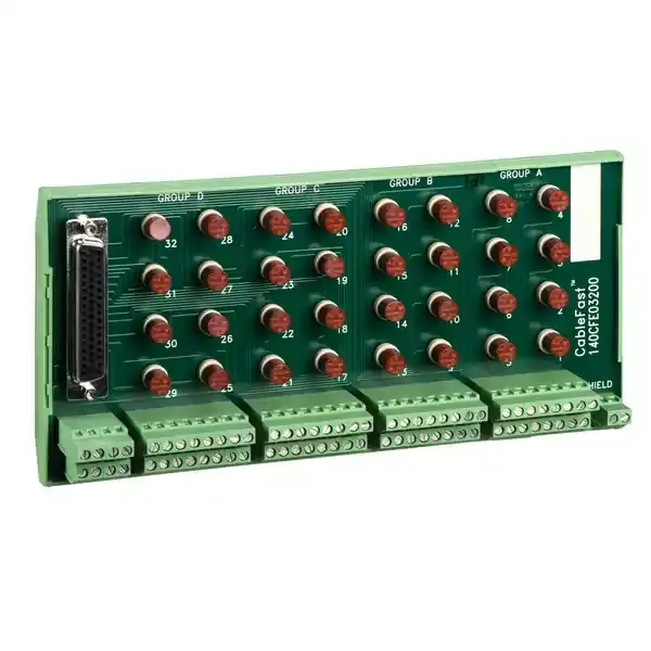 Schneider Electric - 140CFE03200 - DIGITAL OUTPUT BLOCK,FUSE - 1