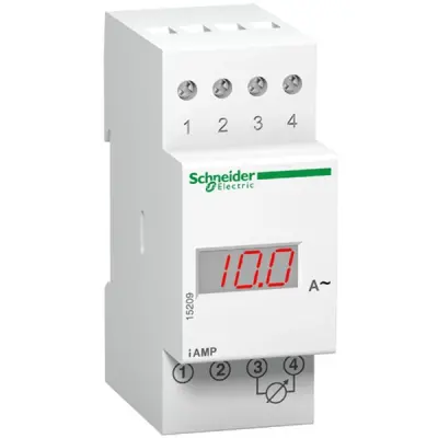 Schneider Electric - 15202 - DIGITAL AMMETER 0-10A - 1