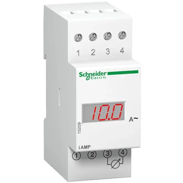 Schneider Electric - 15202 - DIGITAL AMMETER 0-10A - 1